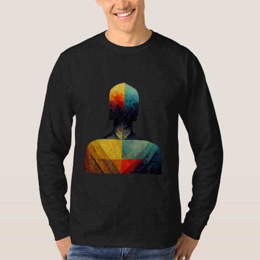 Man Experience Self Realization T-shirt (Voorkant)