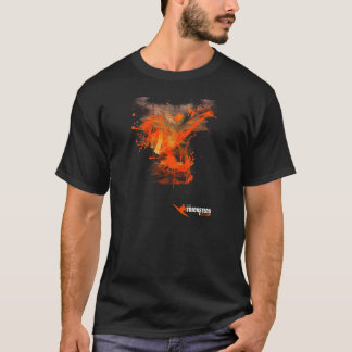 Man FLASHKICK splat Tee SHIRT