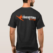 Man FLASHKICK splat Tee SHIRT (Achterkant)