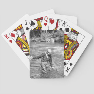 Man Gevist Pokerkaarten