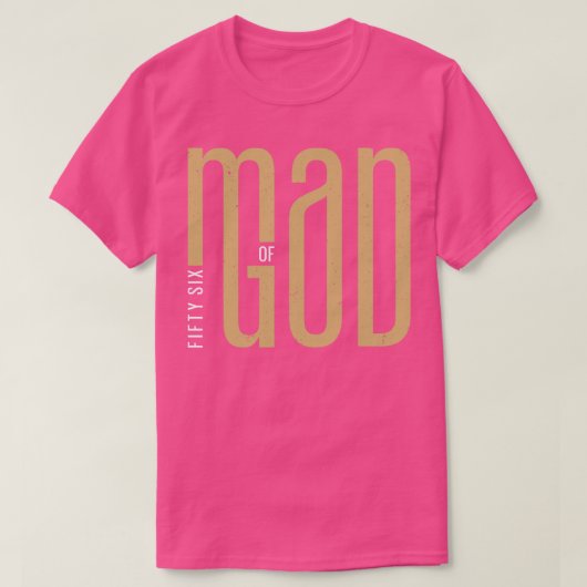 Man Gods TShirt (Design voorkant)