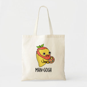 Man-gogh Funny Artist Mango Pun Tote Bag
