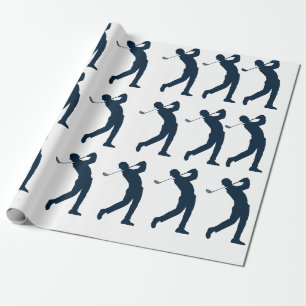 Man Golf Cadeaupapier