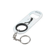 *~* Man Golfen Golf Natuur Tree Pond Golfer Mini Flessenopener (Achterkant Gekanteld)