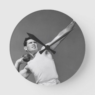 Man gootsteen ronde klok