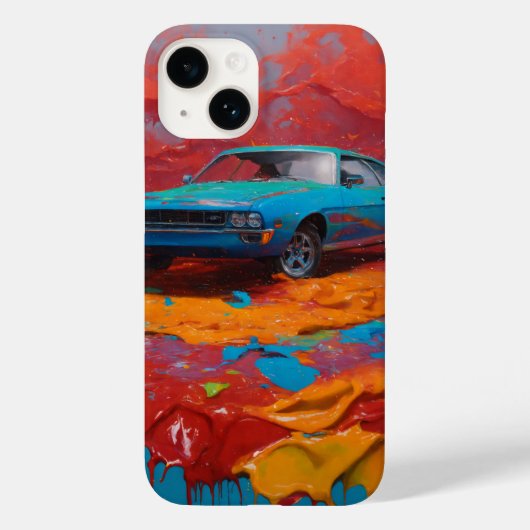 man-handmatige trending i-Phone achterklep Case-Mate iPhone Case (Achterkant)