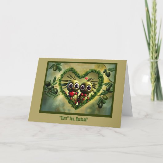 Man Happy Fathers Day Schattige Ik hou van je Kaart (Voorkant)