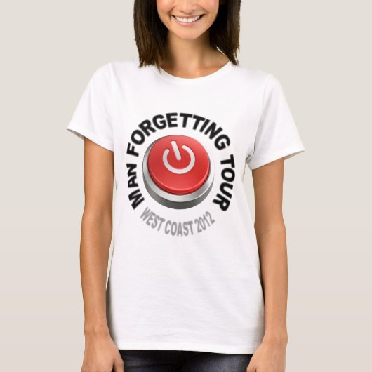 Man het vergeten Tour Tshirt (Voorkant)