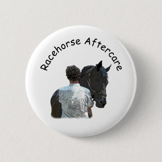 Man Holding Paard Lichte Pin Button