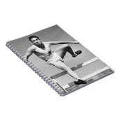 Man Hurdling Notitieboek (Rechterzijde)