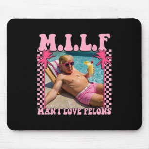 Man I Love Felons Trump Shirt Funny Trump 2024 Muismat