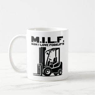 Man I Love Forklifts Koffiemok
