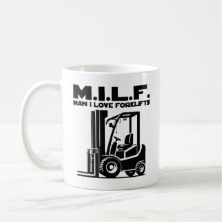 Man I Love Forklifts Koffiemok