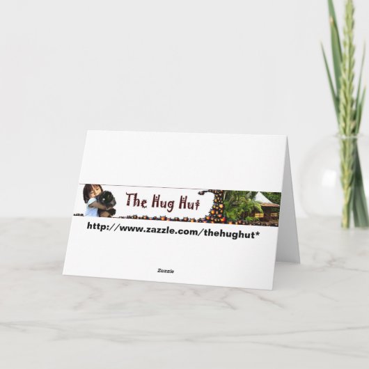 Man Ice Vist, Birthday, pap Kaart (Achterkant)