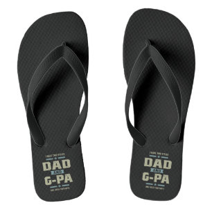 Man Ik Heb Twee Titels Papa en Opa Teenslippers