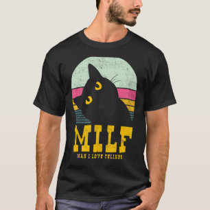 Man Ik hou van Felines Kitty Cats  T-shirt