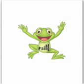 Man, ik hou van Kikkers Sticker (Voorkant)