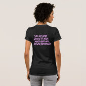 Man Ik voel me als een vrouw single release TShirt (Achterkant volledig)