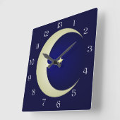 Man in de maan 13 uur klok (Hoek)