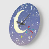 Man in de maan grote klok (Hoek)
