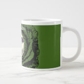 Man in de maan  kool hoofd extra grote beker (Rechts)