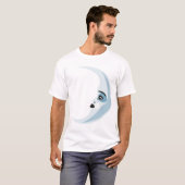 Man in de maan t-shirt (Voorkant volledig)