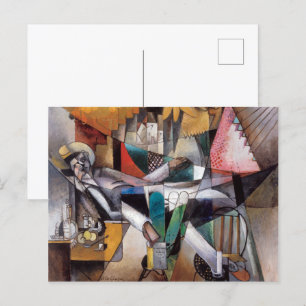 Man in een Hammock   Albert Gleizes   Briefkaart