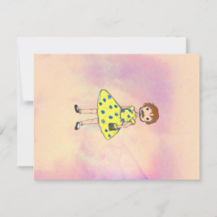 Man in Fancy dress Briefkaart