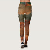 Man in het doolhof [wit] leggings (Achterkant)