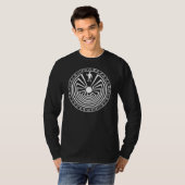 Man in het doolhof [wit] t-shirt (Voorkant volledig)