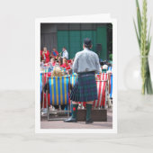 Man in kilt kaart (Voorkant)