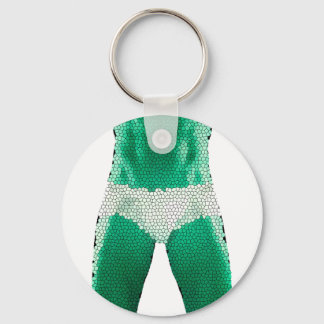 Man in ondergoed sleutelhanger