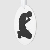 MAN IN PRAYER ORNAMENT (voorkant)
