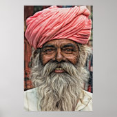 MAN IN TURBAN POSTER (Voorkant)