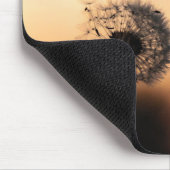 Man is Free Voltaire Quote Dandelion Muismat (Hoek)