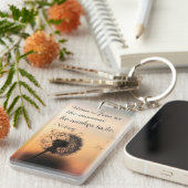 Man is Free Voltaire Quote Sleutelhanger (Voorkant Rechts)