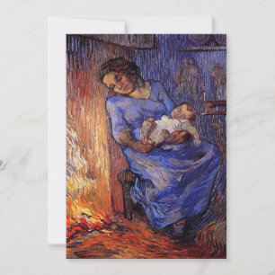 Man is in Zee door Vincent van Gogh Invitation