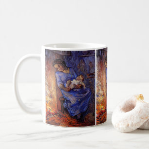 Man is op zee door Vincent van Gogh Koffiemok