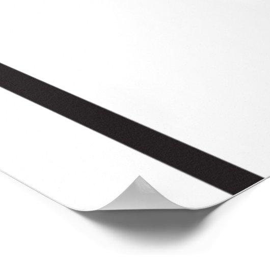 Man Jumping Hurdles Poster (Hoek)