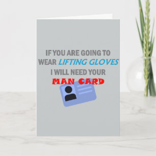 Man Kaart Verjaardag Kaart