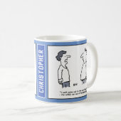 Man kan niet naar Pub gaan zoals hij Broke is. Koffiemok (Voorkant rechts)