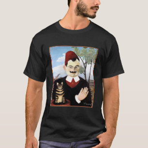 "Man & kat" van Henri Rousseau T-shirt