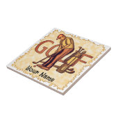 Man letters tegeltje (Zijkant)