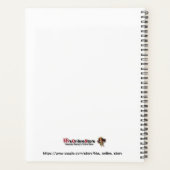 Man Looking Out Window Text Scheduling Projects 1 Planner (Achterkant)