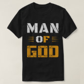 Man Man van God Vaders Dag Christelijk T-shirt (Design voorkant)