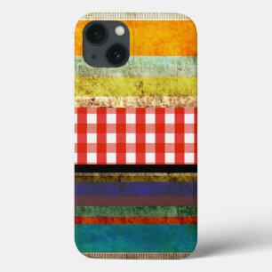 Man mannelijk modern grungy iPhone 13 hoesje