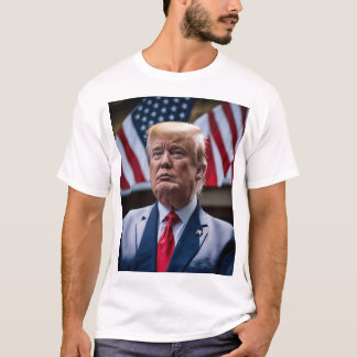 MAN_MANUAL LEADER DONALDTRUMP T-SHIRT VOOR MANNEN