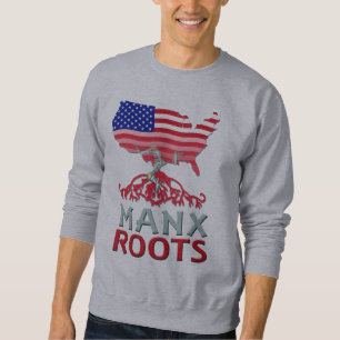 Man Manx American Sweatshirt