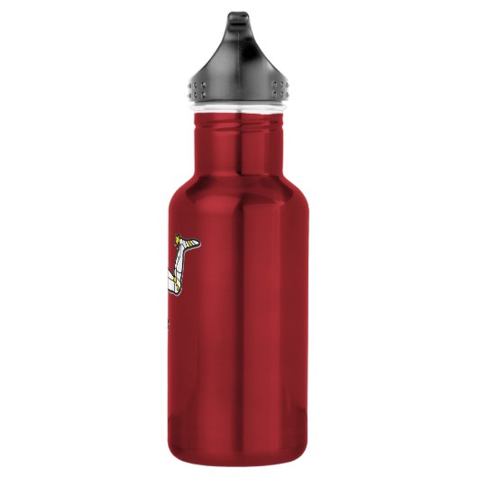 Man Manx vlag 3 leggen van Man triskelion Waterfles (Rechts)