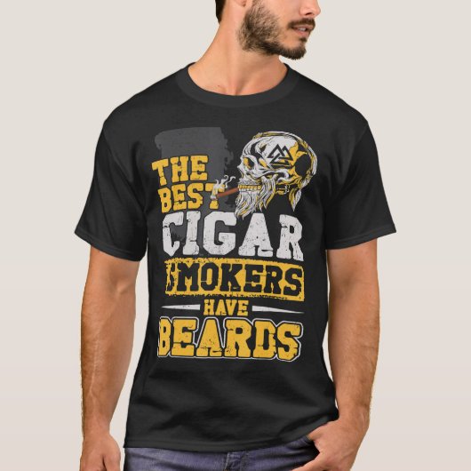 Man met baard t-shirt (Voorkant)